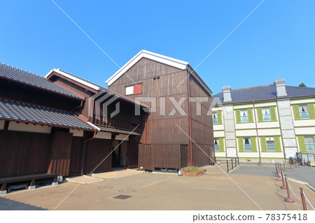 [Nagasaki Prefecture] Nagasaki Dejima under the clear sky 78375418