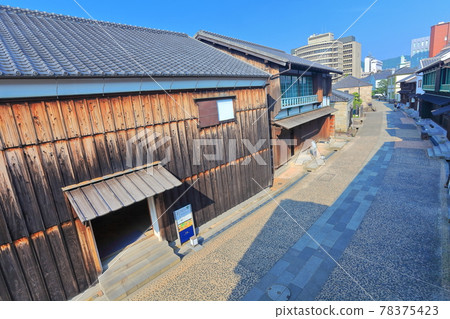 [Nagasaki Prefecture] Nagasaki Dejima under the clear sky 78375423
