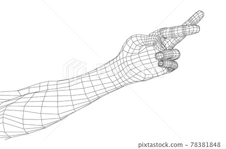Fingers crossed. Vector Fingers crossed. Vector 78381848