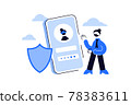 Password security and new account online registration 78383611
