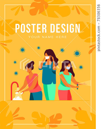 Hygiene guide for protection from coronavirus Hygiene guide for protection from coronavirus 78386356