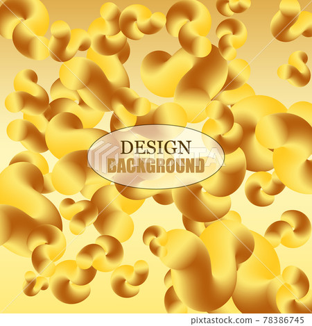 Abstract vector geometric gold background of... - Stock Illustration ...