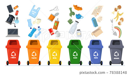 Garbage sorting set 78388148