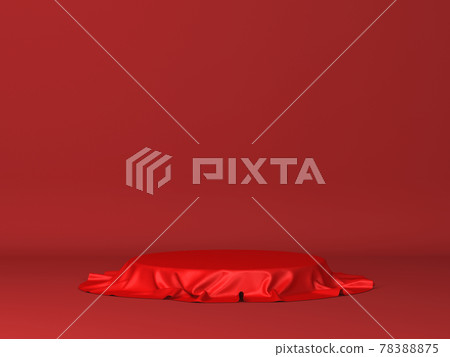 Cylinder covered with piece of cloth 78388875