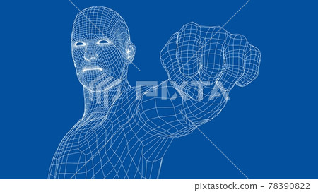 Fist of a young fighter. Vector Fist of a young fighter. Vector 78390822