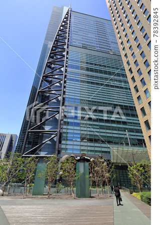 東京汐留市容 Nittele Tower 和 Shiodome Tower 東京汐留市容 Nittele Tower 和 Shiodome Tower 78392845