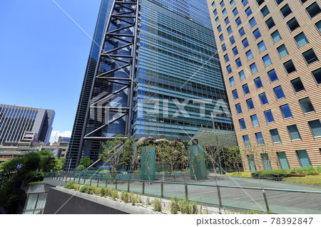 東京汐留市容 Nittele Tower 和 Shiodome Tower 東京汐留市容 Nittele Tower 和 Shiodome Tower 78392847