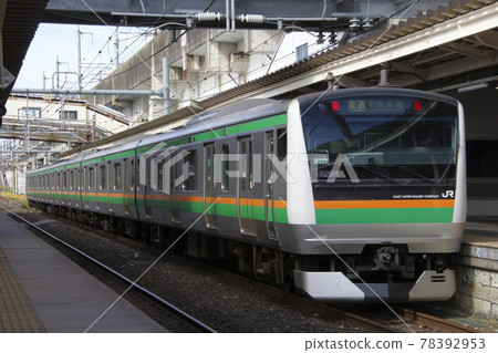 宇都宮線 E233 系列 3000 系列（日中夾道：宇都宮 ⇔ 黑磯） 78392953