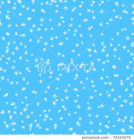 Winter seamless pattern with white snowflakes... - Stock Illustration ...