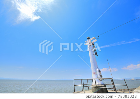 夏日有明海藍天白雲 78393328