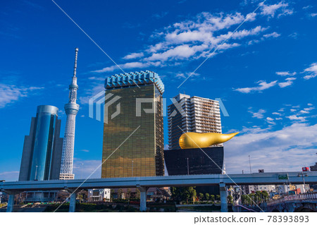 (Tokyo) Near Sumida Park December 78393893
