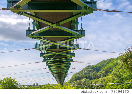 紅葉谷吊橋春景 78394170
