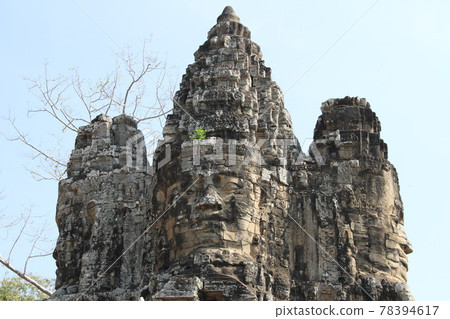 Scenery where you can feel the history and culture of Cambodia Scenery where you can feel the history and culture of Cambodia 78394617