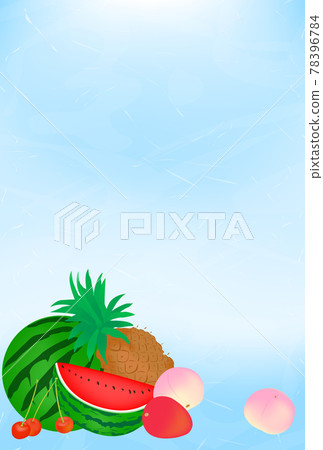 Illustration of summer greetings Illustration of summer greetings 78396784