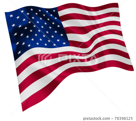 America national flag world icon 78398125