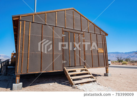 Sunny exterior view of the Manzanar National Historic Site Sunny exterior view of the Manzanar National Historic Site 78399009