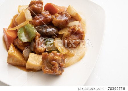 Sweet and sour pork image 78399756