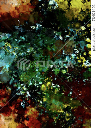 奇妙的彩色閃光寶石質地背景在黑暗中發光 78401401