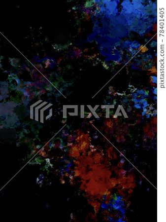 在黑暗中發光的五顏六色的奇妙的閃光寶石紋理背景 78401405