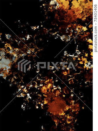 Fantastic glitter gem texture background of orange glowing in the dark Fantastic glitter gem texture background of orange glowing in the dark 78401406