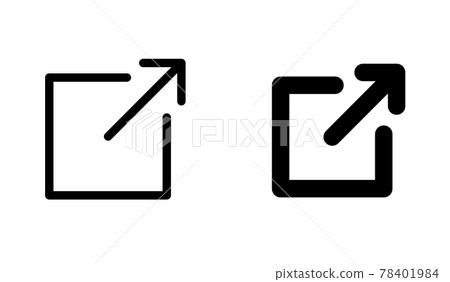 Web button icon set arrow Web button icon set arrow 78401984