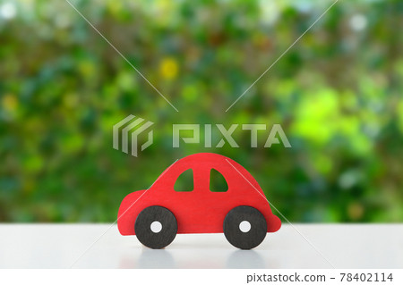 Car toys green background 78402114