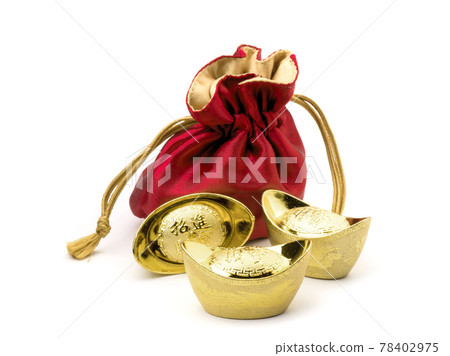 chinese gold ingot 78402975