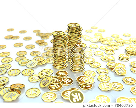 原來在CG插畫旁邊堆著金幣 78403780