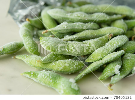 Frozen edamame, frozen vegetables, edamame 78405121