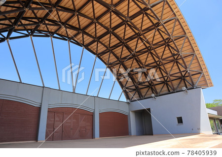 Fureai Ryokuchi Outdoor Stage around Odate Noshiro Airport 78405939