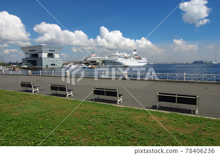 Port scenery seen from Yamashita Park 78406236