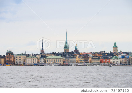 Cityscape of Stockholm Old Town (Gamla Stan), Sweden Cityscape of Stockholm Old Town (Gamla Stan), Sweden 78407130
