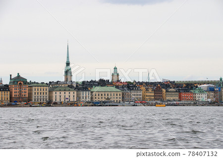 Cityscape of Stockholm Old Town (Gamla Stan), Sweden Cityscape of Stockholm Old Town (Gamla Stan), Sweden 78407132
