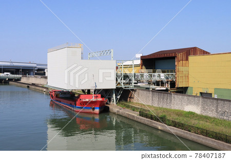 Amagasaki City Canal Transport Ship Amagasaki City Canal Transport Ship 78407187
