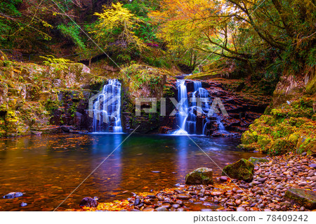 Autumn Akame 48 Waterfalls Katan Falls Autumn Akame 48 Waterfalls Katan Falls 78409242