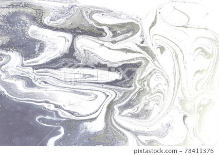 Grey plaster liquid texture. Abstract background. 78411376
