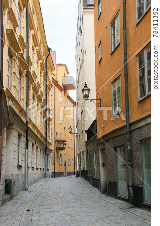Cityscape of Stockholm Old Town (Gamla Stan), Sweden 78411392