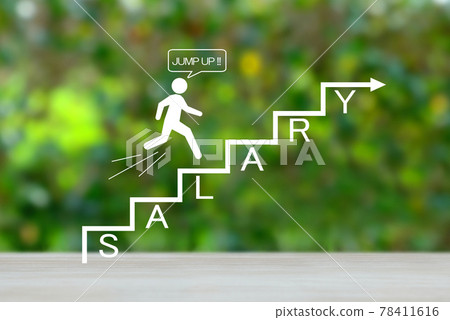 Genes Image-Salary Up 78411616