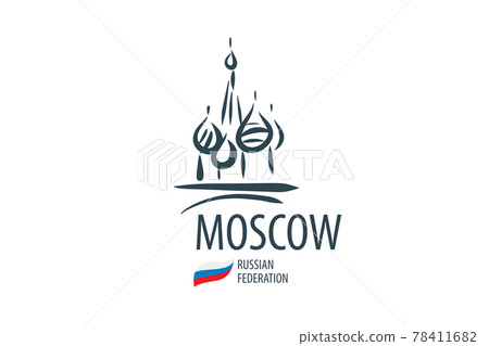 Vector Russia sign drawn by hand on a white background Vector Russia sign drawn by hand on a white background 78411682
