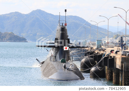 Scenery of Sukojima from Kure City, Hiroshima Prefecture 78412905