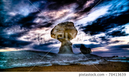 Abstract nature rock formations aka sculptures Chicken under the Abstract nature rock formations aka sculptures Chicken under the 78413639