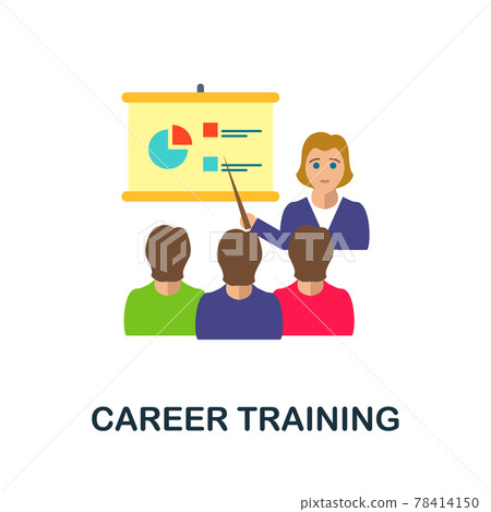 Career Training icon. Simple element from business motivation collection. Creative Career Training icon for web design, templates, infographics and more Career Training icon. Simple element from business motivation collection. Creative Career Training icon for web design, templates, infographics and more 78414150