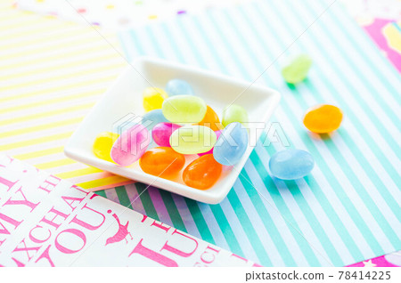 Colorful gummy candy 78414225