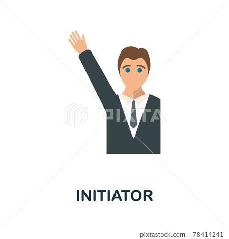 Initiator icon. Simple element from business growth collection. Creative Initiator icon for web design, templates, infographics and more Initiator icon. Simple element from business growth collection. Creative Initiator icon for web design, templates, infographics and more 78414241