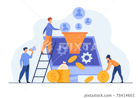 Bloggers attracting audience and getting money Bloggers attracting audience and getting money 78414601