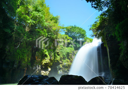 雨季的那智瀑布 78414625
