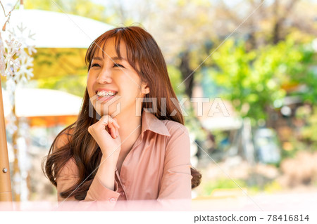 Lifestyle Office Worker Young Woman Lifestyle Office Worker Young Woman 78416814