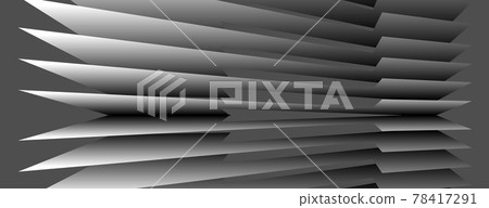 Vector 3d modern geometric pattern. Creative wallpaper wave background Vector 3d modern geometric pattern. Creative wallpaper wave background 78417291
