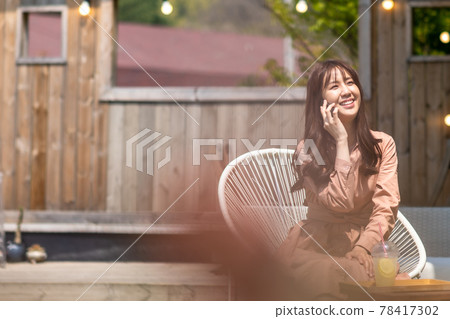 Lifestyle Office Worker Young Woman Lifestyle Office Worker Young Woman 78417302