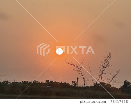 宮古島的日落 78417558